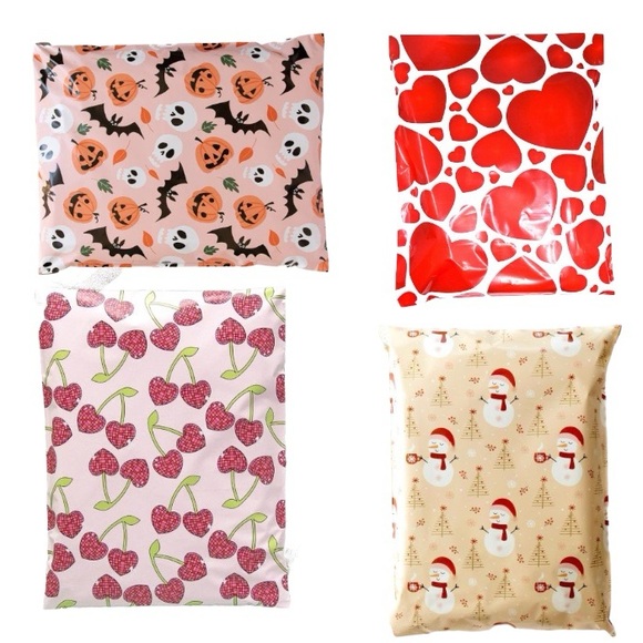 Mystery Mix 2 Sizes of Poly Mailers ~Bundle of 50 - Picture 13 of 15